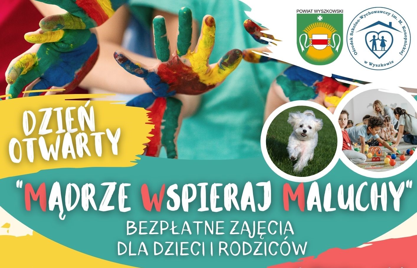 Ikona do artykułu: Powiatowy Dzień Dziecka i bezpłatne zajęcia dla dzieci i rodziców "Mądrze Wspieraj Maluchy"